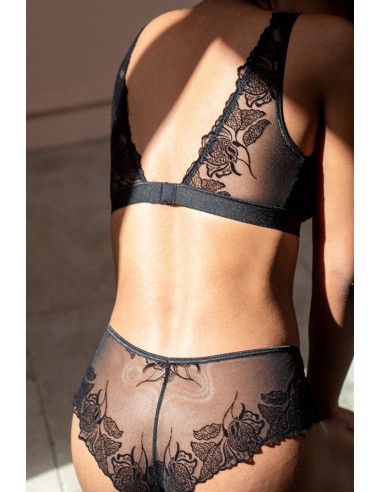 LINGERIE Soutien-gorge Neva noir ouvre sa boutique