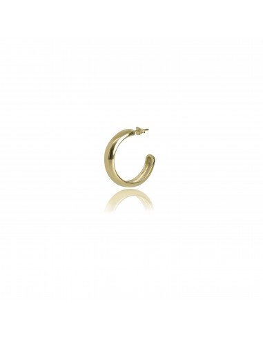 CLASSIC Sculpted Hoop Earrings 935 - Couleur Silver or Gold Vermeil acheter