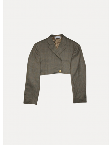 Upcycling | Tiny Blazer Taupe XS/M JUSQU'A -70%! 