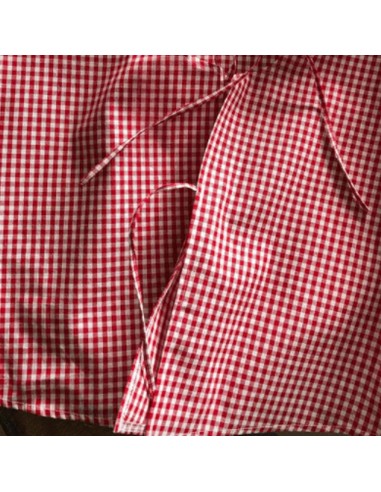 AGNES checkered red blouse shop